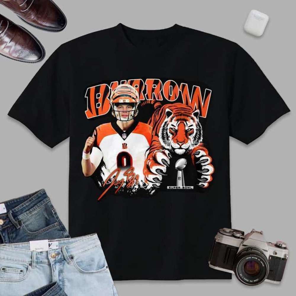 Joe Burrow Bengals Super Bowl Fan Graphic Unisex T-Shirt